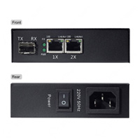 2x 10/100Base-TX To 100Base-FX Plug-in Module Spec SFP Port Fiber Optic Switch | FC-FA102